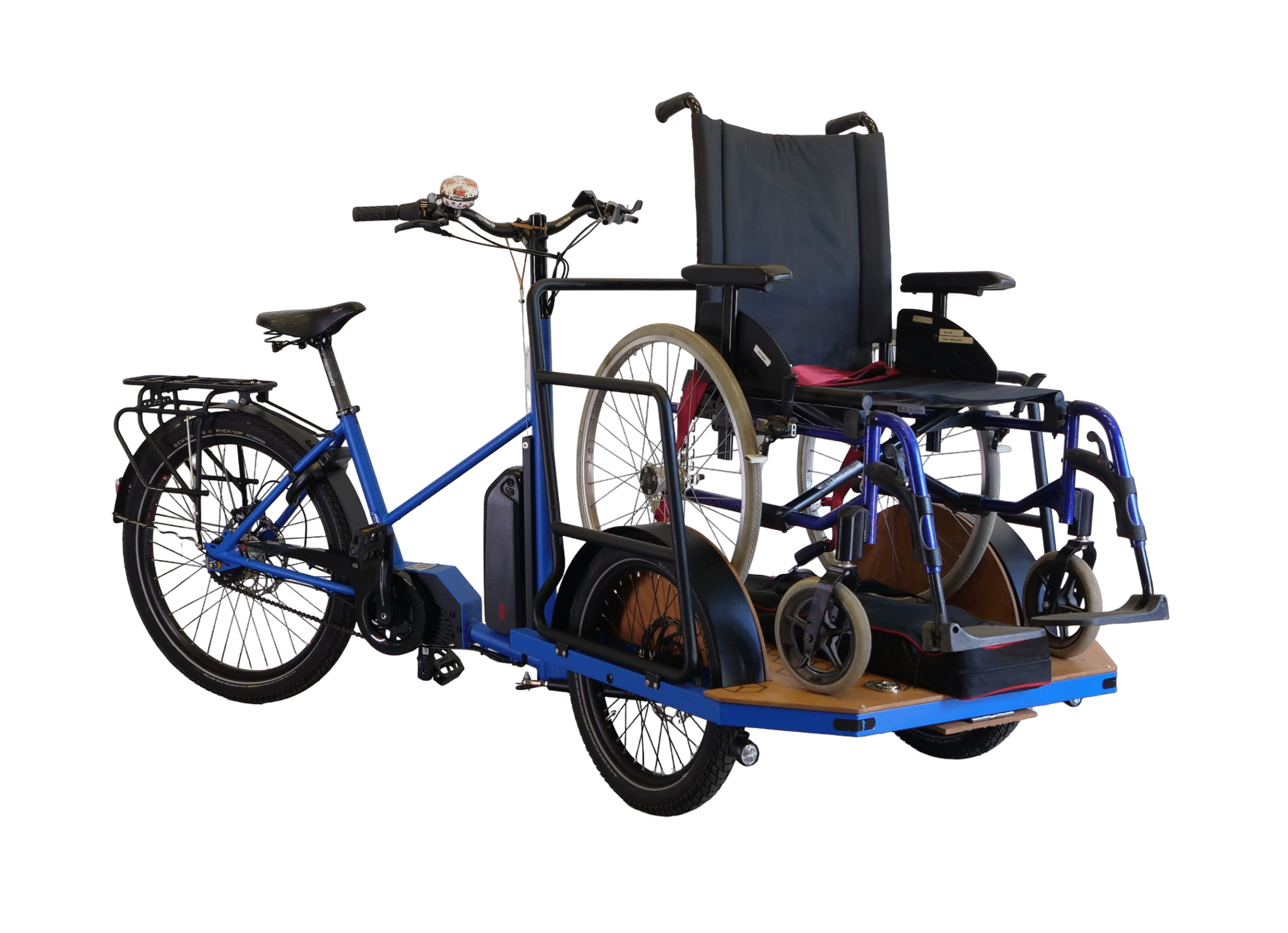 Triporteur + chaise de face