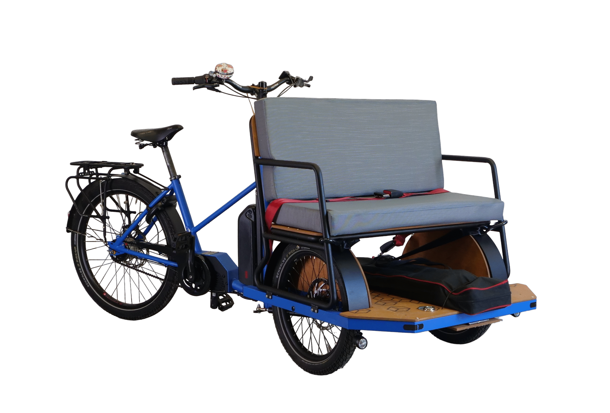 triporteur + banc de face
